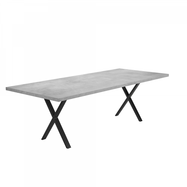10 Seater Light Grey Concrete Table | 2.4 - Image 2