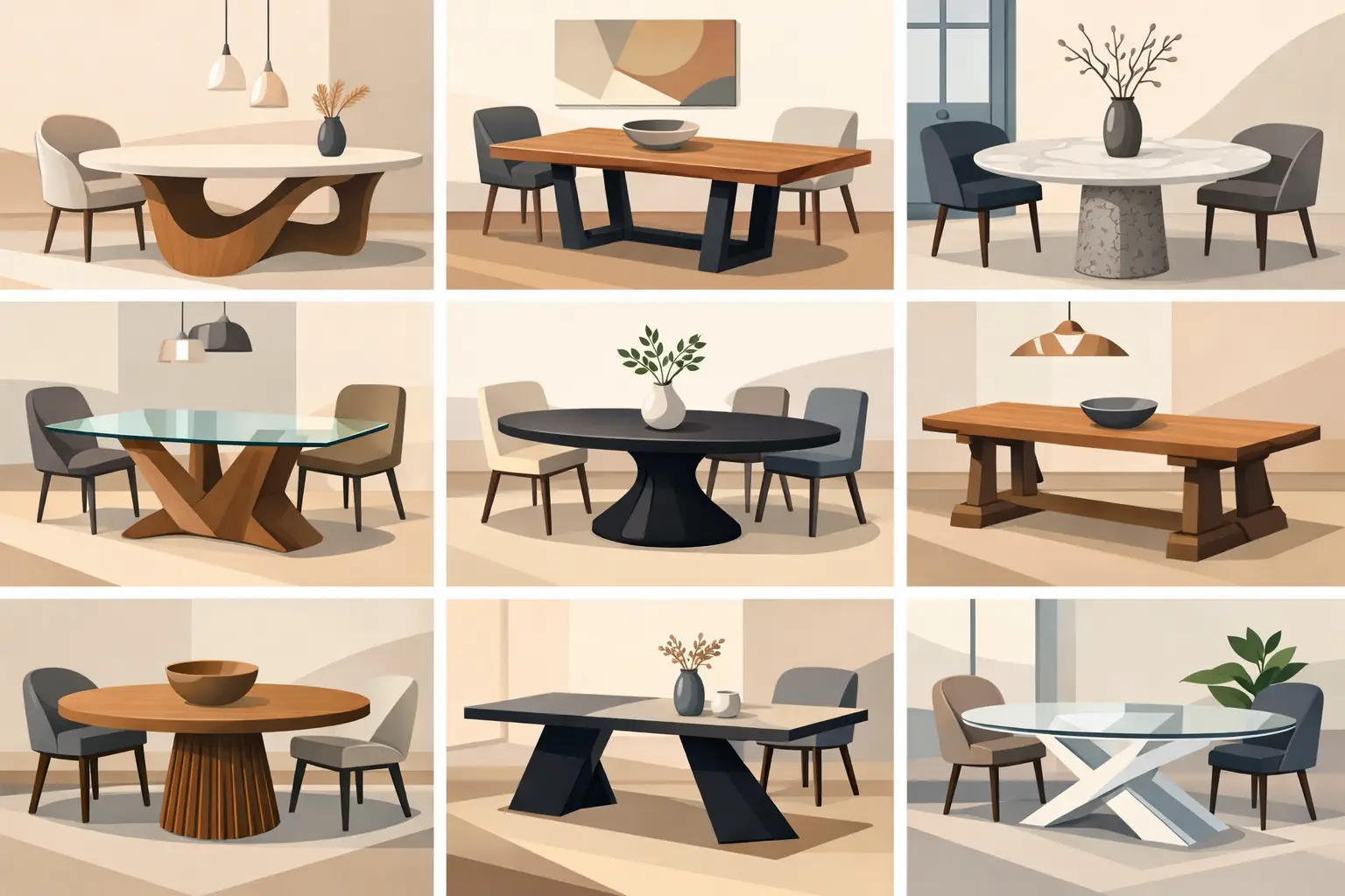 9 Statement Dining Table Ideas That Last