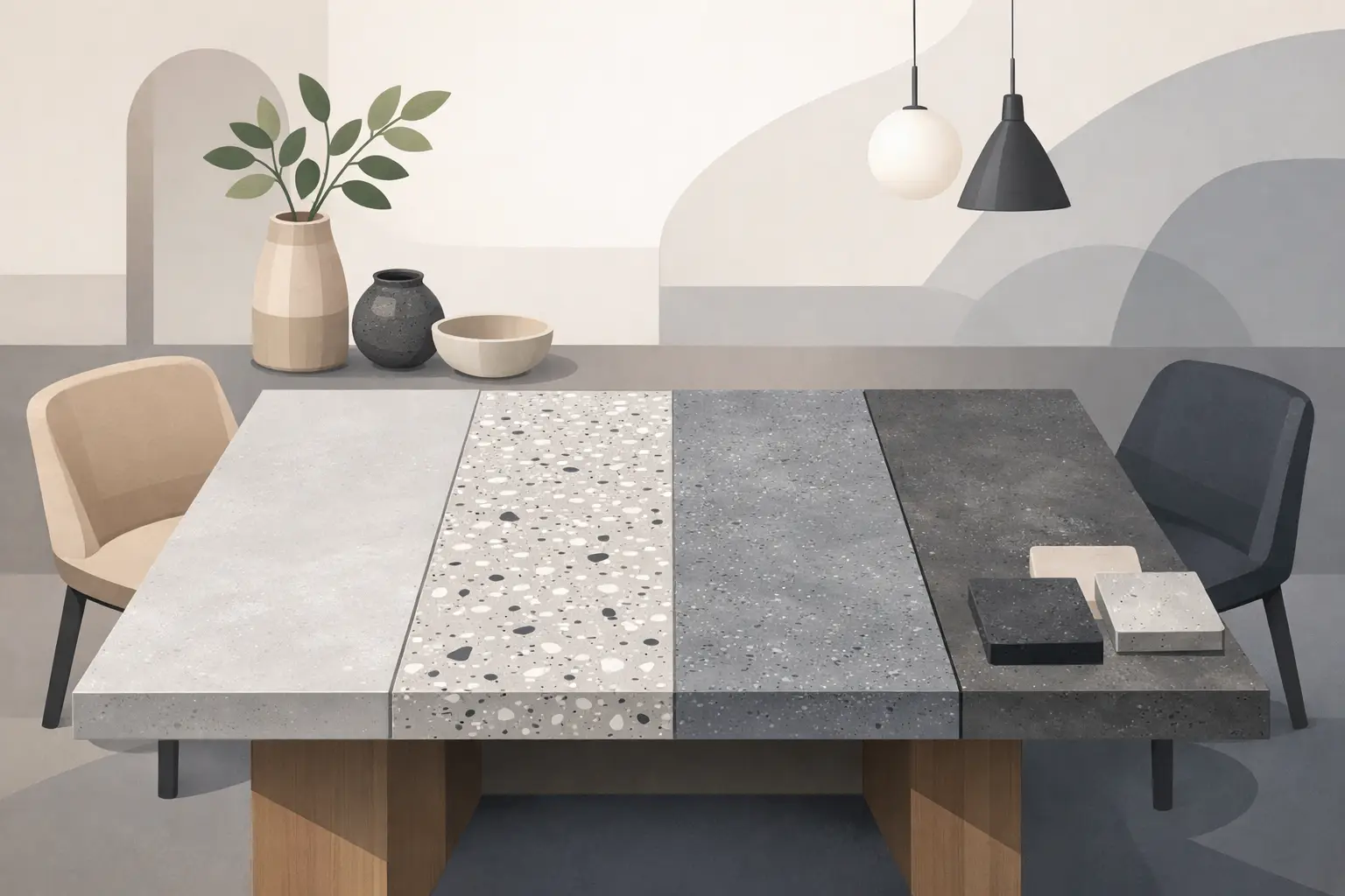 A Guide to Concrete Dining Table Finishes