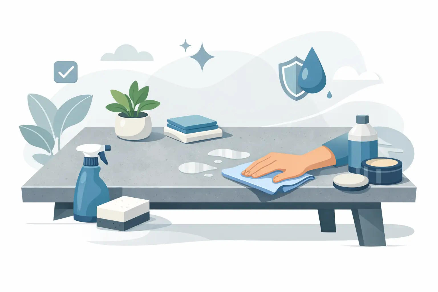Concrete Table Maintenance Made Simple