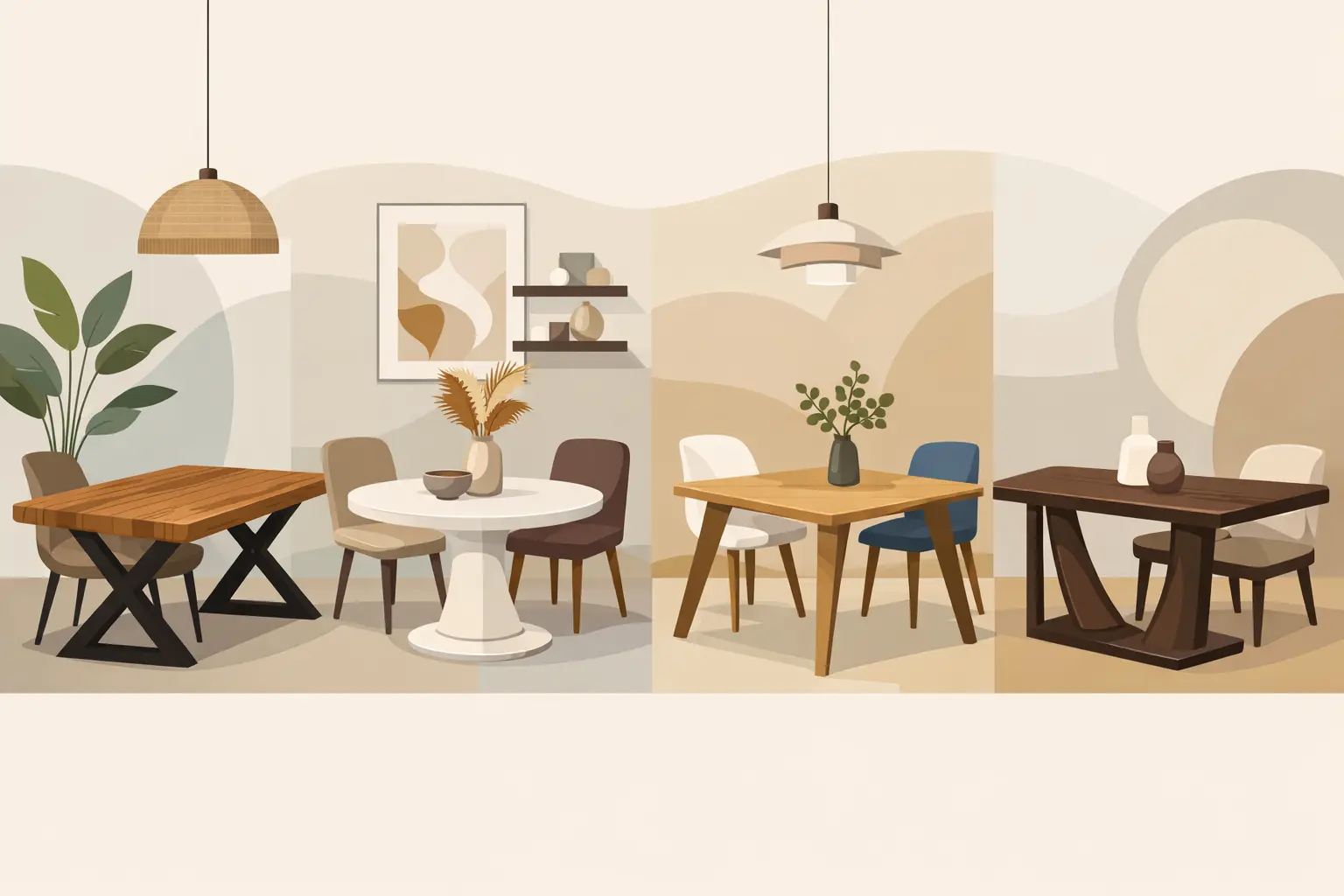 Your Guide to Bespoke Dining Table Styles