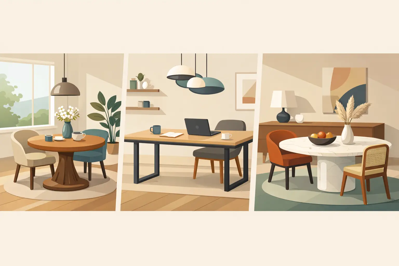 Dining Tables That Work Beautifully at Home