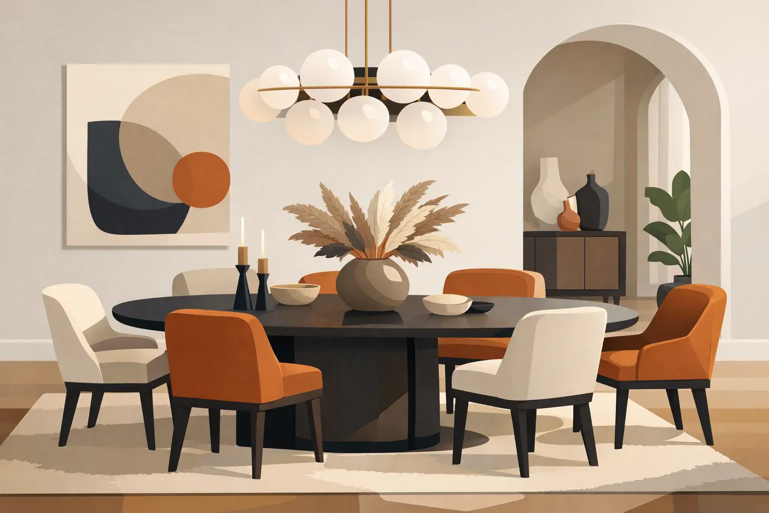 How to Design a Statement Dining Room That Lasts