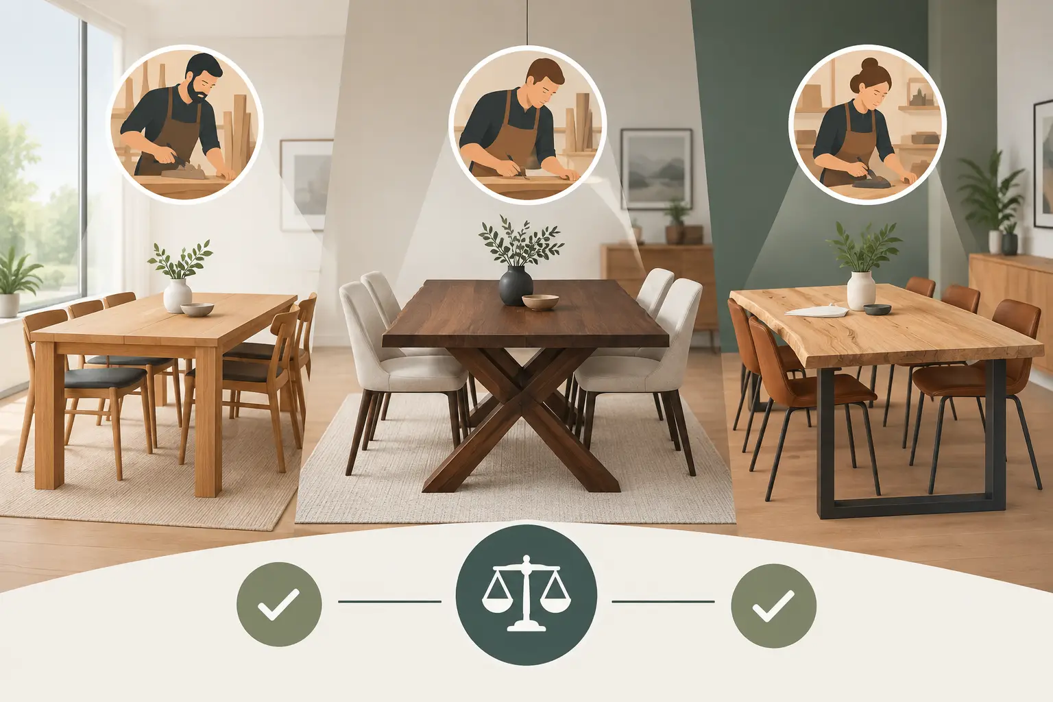 Bespoke Table Maker Comparison Review for UK Homes