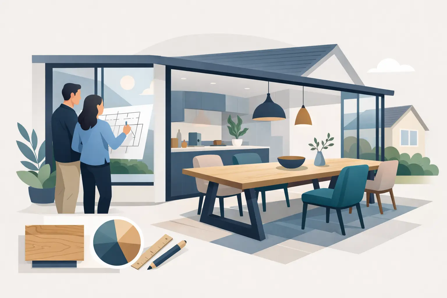 Choosing a Bespoke Table for Extension Projects